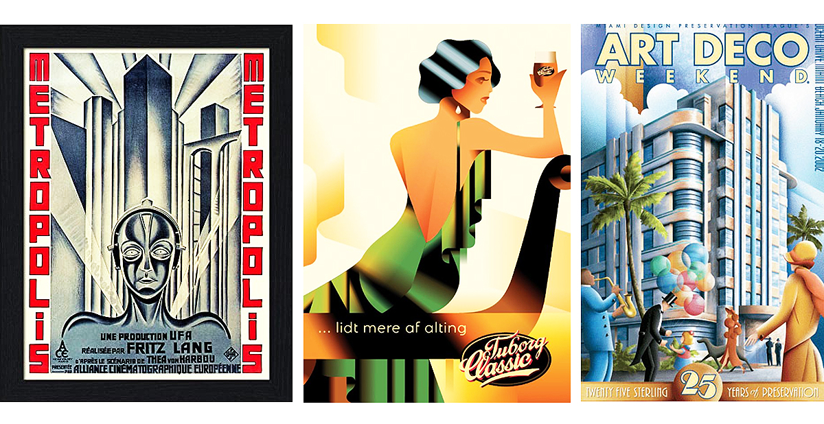 Diseño gráfico que es y para que sirve - art deco